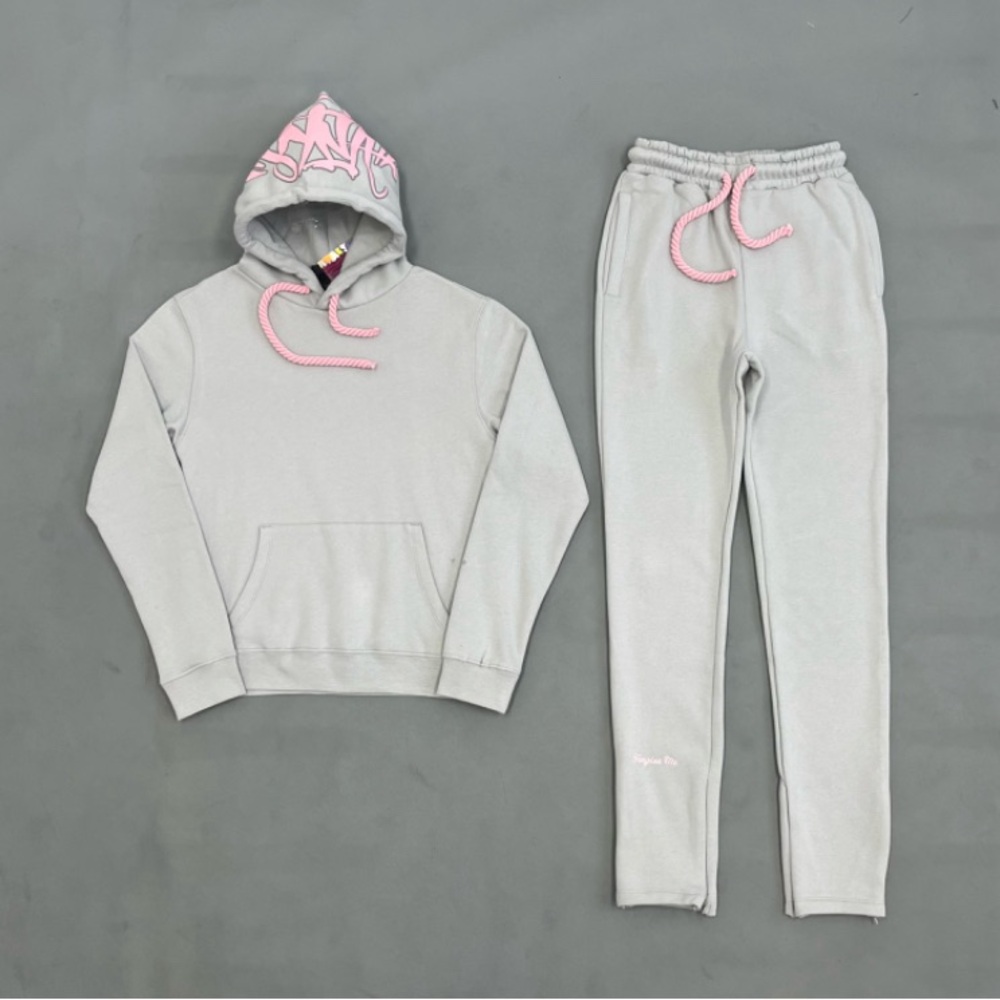Syna World Pink/Grey sweatsuit